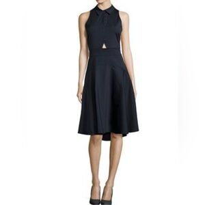 A.L.C. Sleeveless Santo Poplin Dress in Navy Sz 4